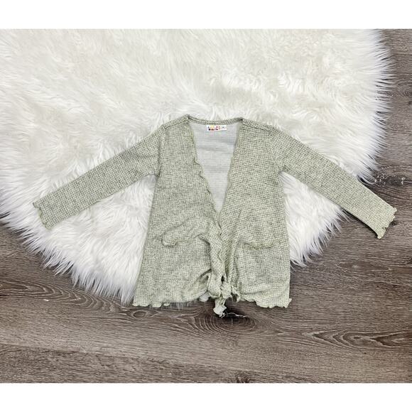 Dot Dot Smile Olive Colored Cardigan‎ Size 2T - Picture 1 of 1